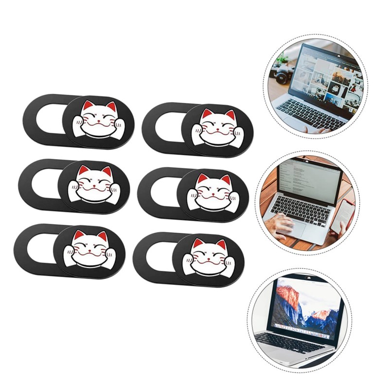 CIYODO 6pcs Laptop Privacy Cover Webcam Screen Shield Slide for