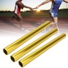 Leapiture Pack of 3 Squadrons Sprint Batons for Athletics Events,