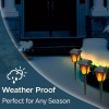 Morvat LED Flame Flickering Torch Outdoor Landscape Pathway Solar Lights,