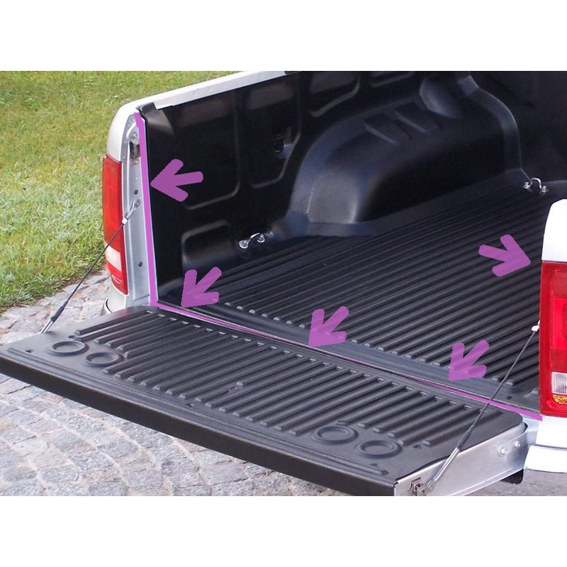Pickup Truck Tailgate Seal Suitable for Ranger Hilux DMax Navara