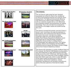 WORLDS BEST CABLES Van Damme 2 x 2.50 mm2 (2x 14AWG) - 3 Meter – 99.99% UP-LCOFC Figure-8 Audiophile Hi-Fi Speaker Cable Pair w/Eminence Gold Plated Banana Plugs