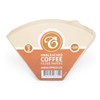 400 Size 3/102 Coffee Filter Paper Cones, Unbleached by EDESIA
