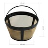 TRONMEI Reusable Coffee Filters 8-12 Cups,Fits most Mr. Coffee and