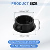 sourcing map 15Pcs Plastic Hole Plugs, 22mm(7/8") Flush Type Panel