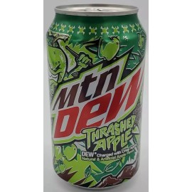 Mountain Dew LIMITED ED  MOUNTAIN MTN DEW THRASHED APPLE EMPTY CAN ONLY,NO SODA