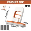 Mini Foldable Desktop Mop, Small Mop with 2 Handles and