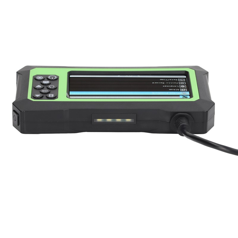Endoscope 8mm Lens 4.3in LCD Screen Borescope Camera IP67 Waterproof