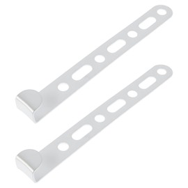 eMagTech 2x Car Engine Air Intake Filter Fixing Bracket Aluminum Alloy Suitable for Most Cars