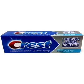 Crest ( LOT 8 ) Crest Fresh Mint Baking Soda & Peroxide Whitening Toothpaste 2.4 oz Ea