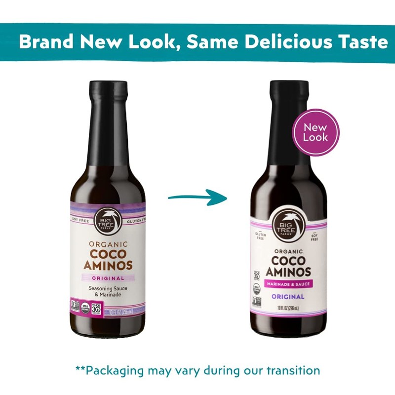 Big Tree Farms Organic Coco Aminos - Liquid Coconut Aminos,