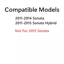NAGD Fits 11-14 Hyundai Sonata 11-15 Hybrid Passenger Right Front Door Window Glass