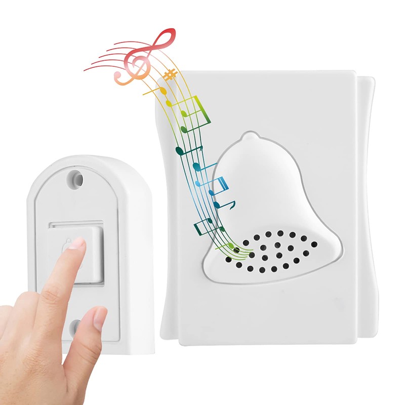 DC 12V Doorbell, Wired Doorbell Indoor Ding Dong Doorbell Doorbell