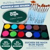 Blue Squid PRO Make-Up Face Paint and Body Paint, Classic