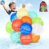 12 Pack Reusable Water Balloons, Kids Summer Outdoor Toys, Fast