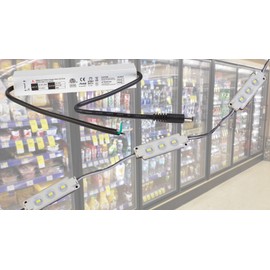 LEDUPDATES 10ft walk in cooler fridge LED light with UL Listed waterproof power supply