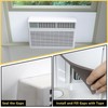 Powrocket Window Air Conditioner Surround Foam Insulation Panels,Window AC Side