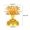 Buddha Machine, LED Lotus Lamp Buddha Lamp Prayer Machine Prayer