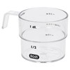 Rosti Mensura SAN Plastic Measuring Cups Set of 3, Measuring