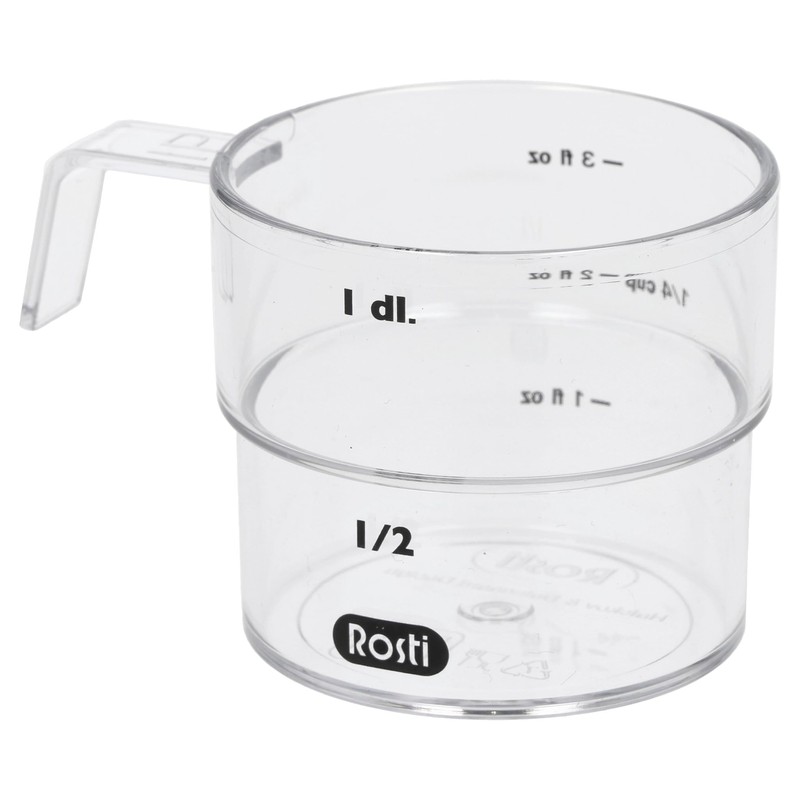 Rosti Mensura SAN Plastic Measuring Cups Set of 3, Measuring