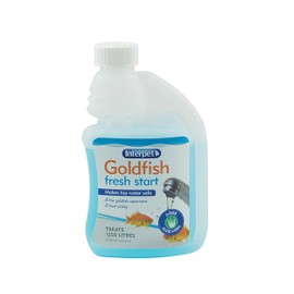 Interpet Goldfish Fresh Start Aquarium Water Treatment Dechlorinator with Aloe Vera, 250 ml