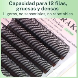 Pestañas Nagaraku 5d Comic Bouquet Hadas Pestañas 0.07d0.07c                                                                                          