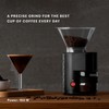 Bodum Bistro Electric Conical Burr Coffee Grinder, Preset Timer, 12