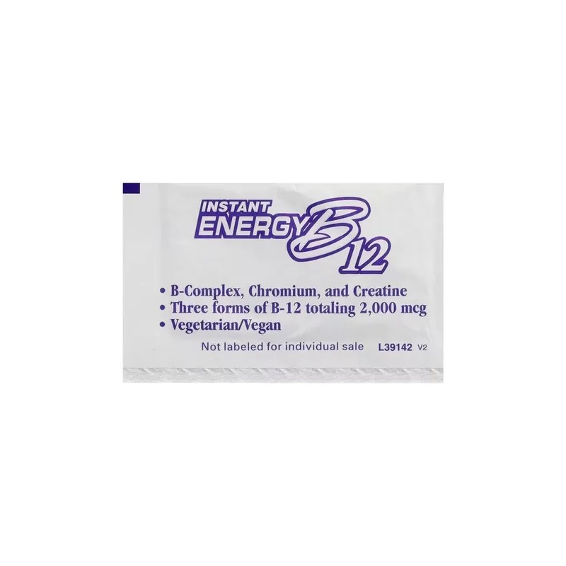 B-12 Instant Energy (2000 mcg de B-12 por paquete), paquete