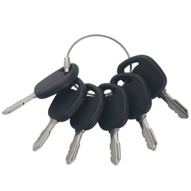 GAOHOU 6pcs GY20680 Ignition Key for John Deere Tractor 100 LA LT SST X Series Ride-on Mower X739 X750 X754 X758 X950R