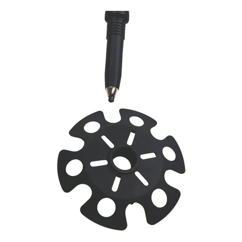 Cestas Para Bastones De Senderismo Canastas Universales Color Negro