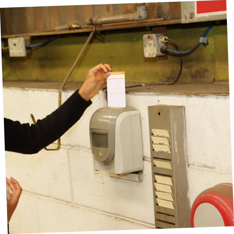 Operitacx Sheets for Office 100 Sheets English Edition Employee Time