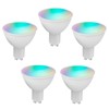 WiFi Smart Bulb RGB+W+C LED Bulb 5W GU10 Dimmable Light