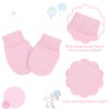 Durio Newborn Baby Hat and Mittens Set Newborn Hats Soft