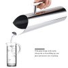 Stainless Steel Water Pitcher, Water Jug with Ice Guard Cold