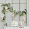 Ginger Ray Blush Pink and Green Wisteria Decorative Wedding Artificial