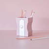 balvi Original Sharpener Pencil Case for Pencil Sharpener Light Pink