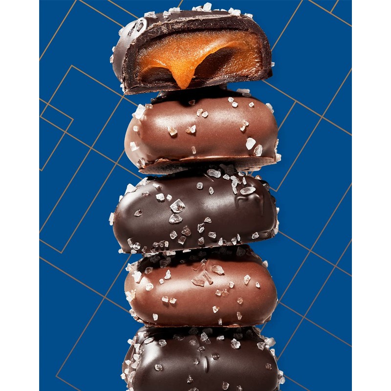 Sanders Milk Chocolate Sea Salt Caramels (32 oz Tub) –