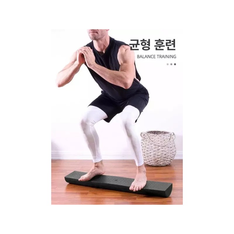 반원 폼롤러 하프 마사지 스트레칭 랜덤컬러 요가 종아리 [30cm 블루