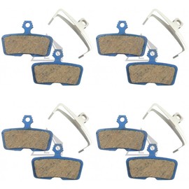 DiscoBrakes 4 Pairs of Avid Code R 2011 Disc Brake Pads +Springs Medium Compound