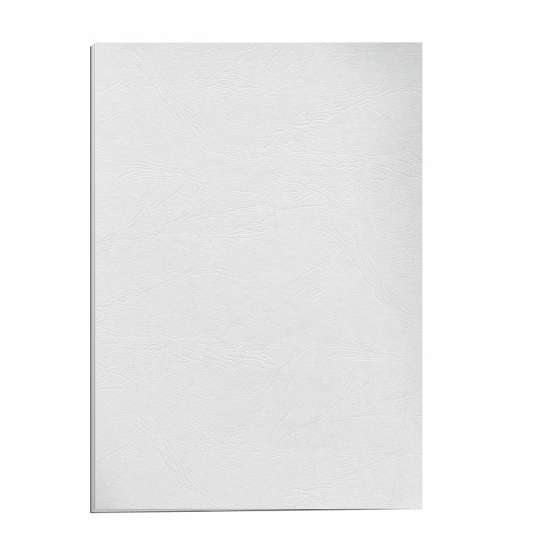 Fellowes A4 100 Percent Recyclable Leatherboard Binding Covers, Heavyweight, 250