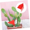 BESPORTBLE Abs Plastic Sprinkler Flags 6 Pack Mini Flags for