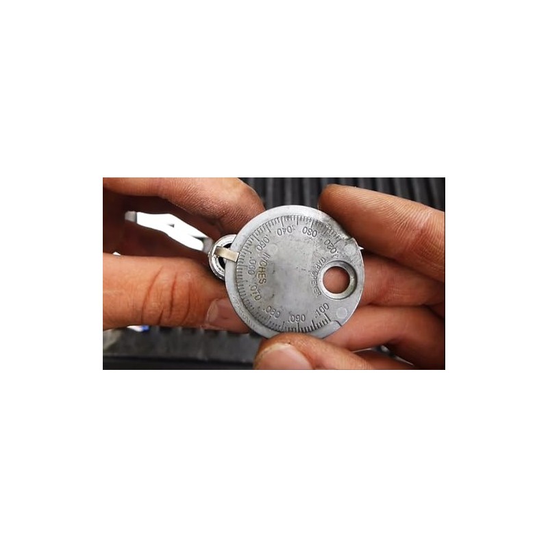 Edward Tools Spark Plug Gap Gauge Tool – Tapered Edge