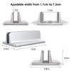 Oranlife Vertical Laptop Stand Holder, Vertical Desktop Holder with Adjustable