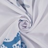 Yanutan No Hook Shower Curtain,Ocean Theme Double-Layered Shower Curtain with