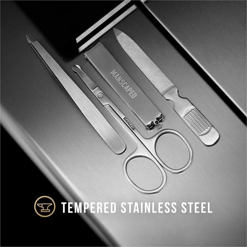 MANSCAPED® Shears 2.0 Tempered Stainless Steel Men's Nail Kit