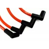 VMS RACING RED 10MM SPARK PLUG IGNITION WIRES CABLES FOR