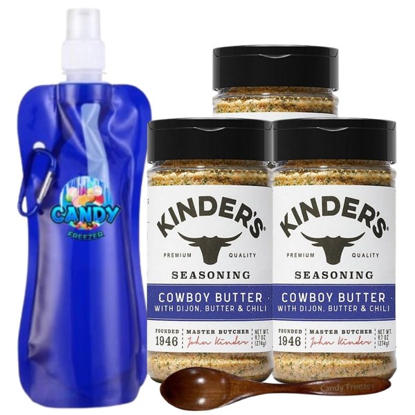 Kinder’s Premium Blend Seasoning– Three (3) 9.7 oz Bottles –