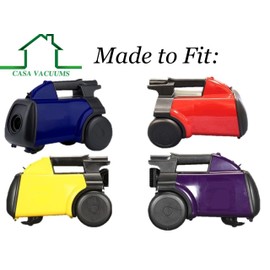 HF-8 HEPA Filter Compatible with Eureka Mighty Mite Pet Lover - Sanitaire Commercial Canister Vacuums that use Type MM Vacuum Cleaner Bags. Compare to Part # 60666B, 60666, 60666A, 60666-6, 60666B-6,