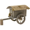 FADEDA Shepherd's Carriage, Height: 10 cm, Hand-Painted, Detailed Nativity Scene