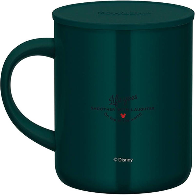 THERMOS Vacuum Insulated Mug 350ml Mickey Dark Green JDG-350DS DG