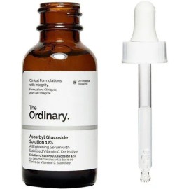 Solucin ordinaria de glucsido de ascorbilo al 12, 30 ml. Tiempo de aplicacin danoche, tipo de piel todo                                               